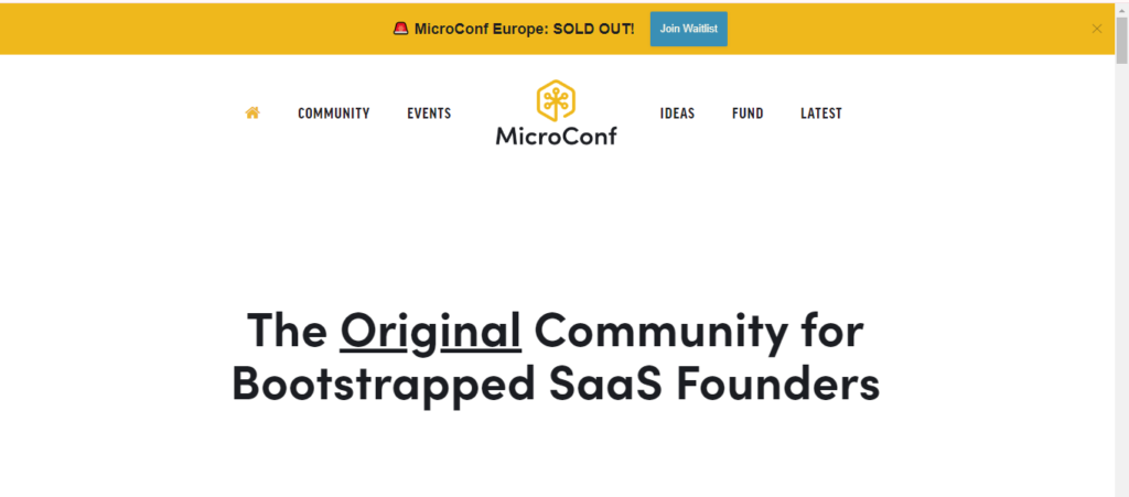 2. MicroConf Connect