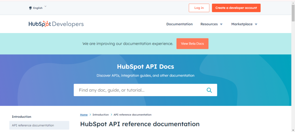 HubSpot API 