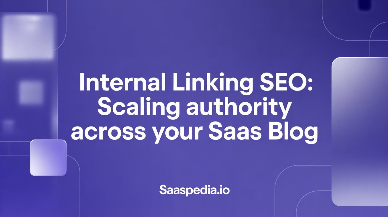 Internal Linking SEO: Scaling Authority Across Your SaaS Blog