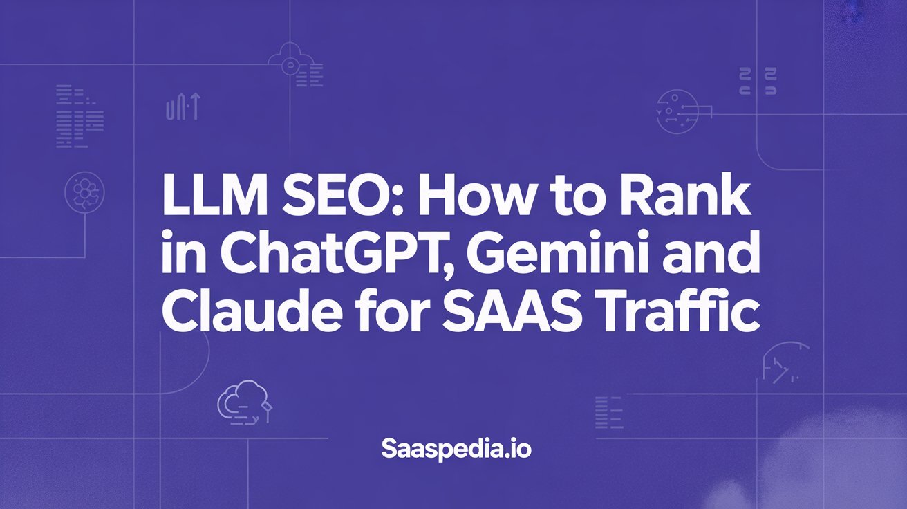 LLM SEO: Rank SaaS content in AI models for traffic.