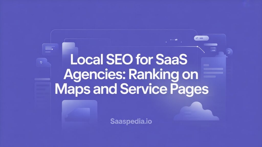 Local SEO for SaaS Agencies: Ranking on Maps and Service Pages