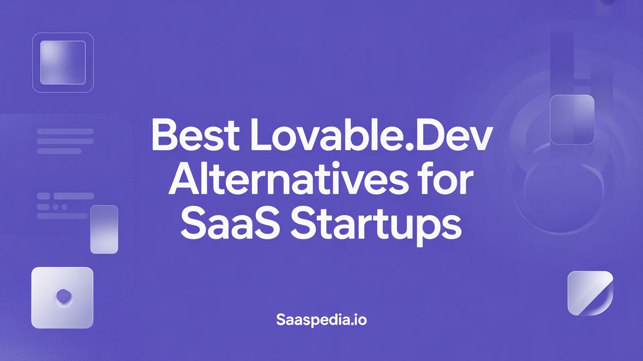 Best Lovable.dev Alternatives for SaaS Startups