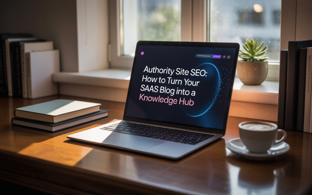 Authority Site SEO: Turn Your SaaS Blog into a Knowledge Hub