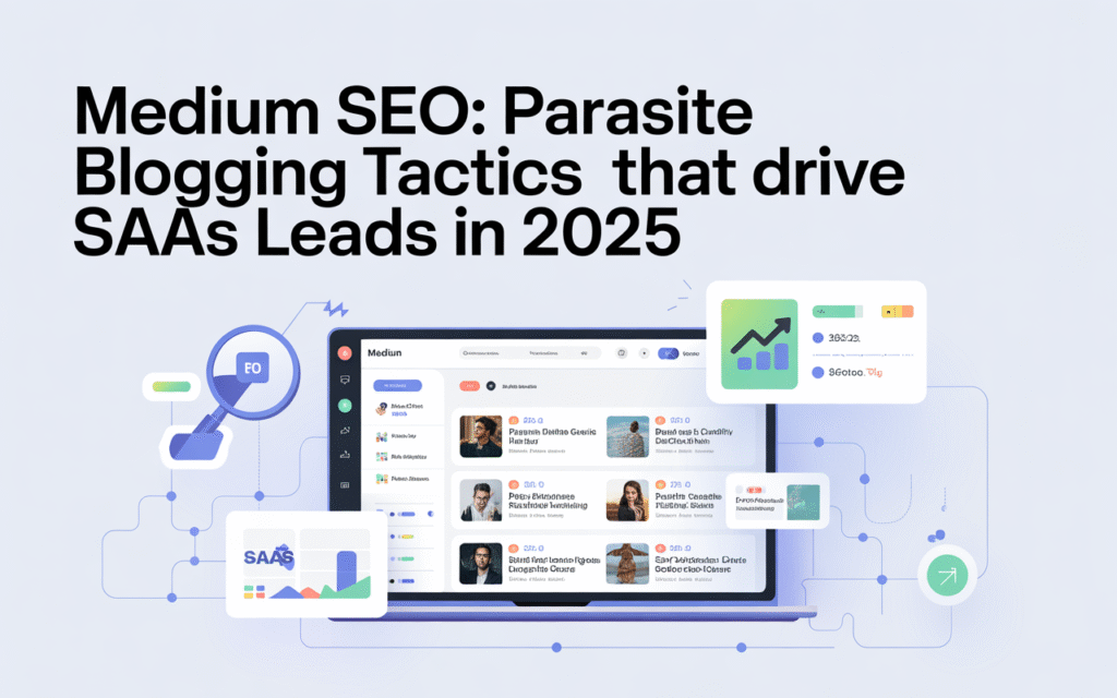 Medium SEO: Parasite Blogging Tactics for SaaS Lead Growth in 2025
