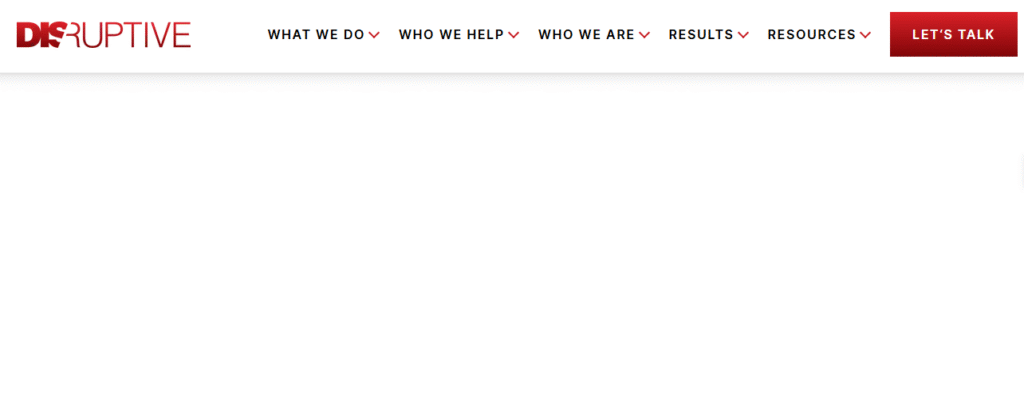 Disruptive Advertising