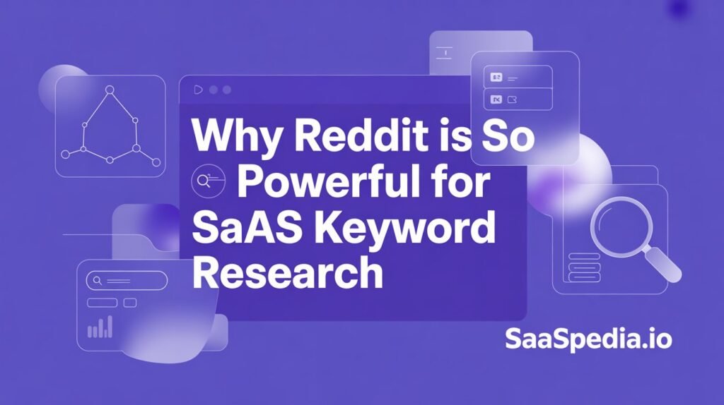 Reddit Is So Powerful for SaaS Keyword Research
