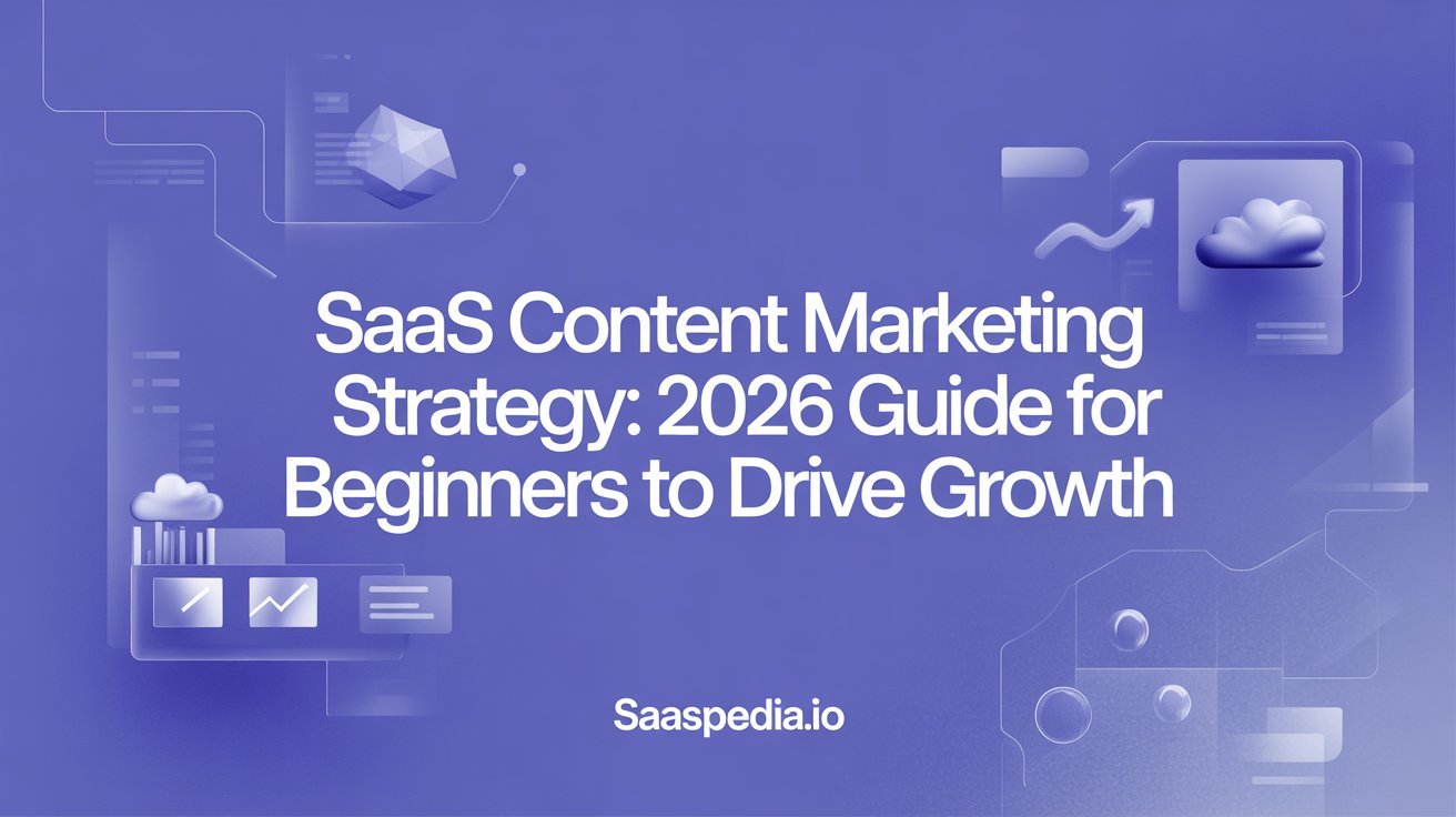 SaaS Content Marketing Strategy: 2026 Guide for Beginners to Drive Growth